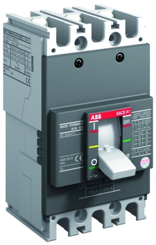 Выключатель автоматический A1C 125 TMF 40-400 3p F F | код. 1SDA070305R1 | ABB 